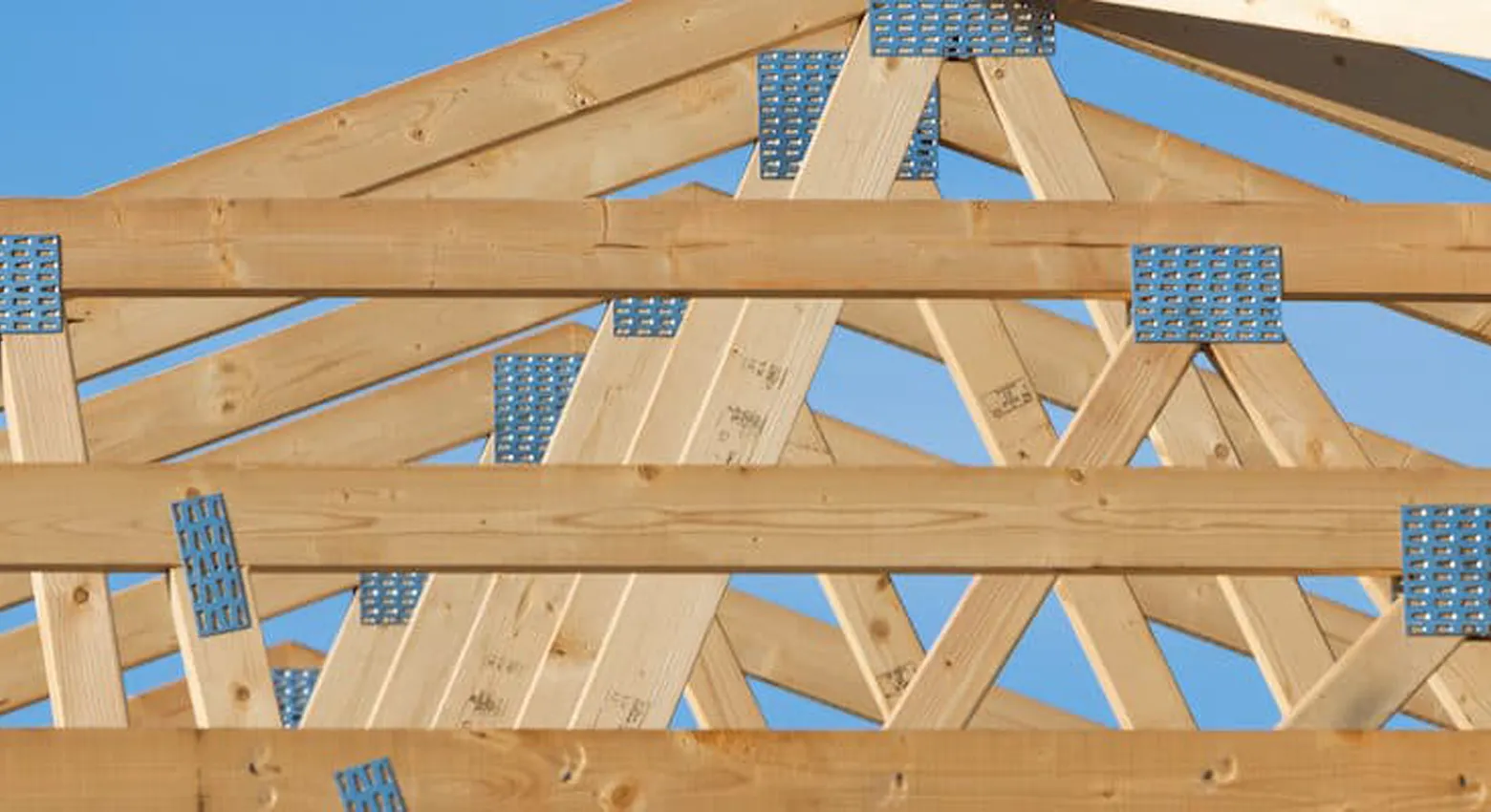 Wooden building structure 