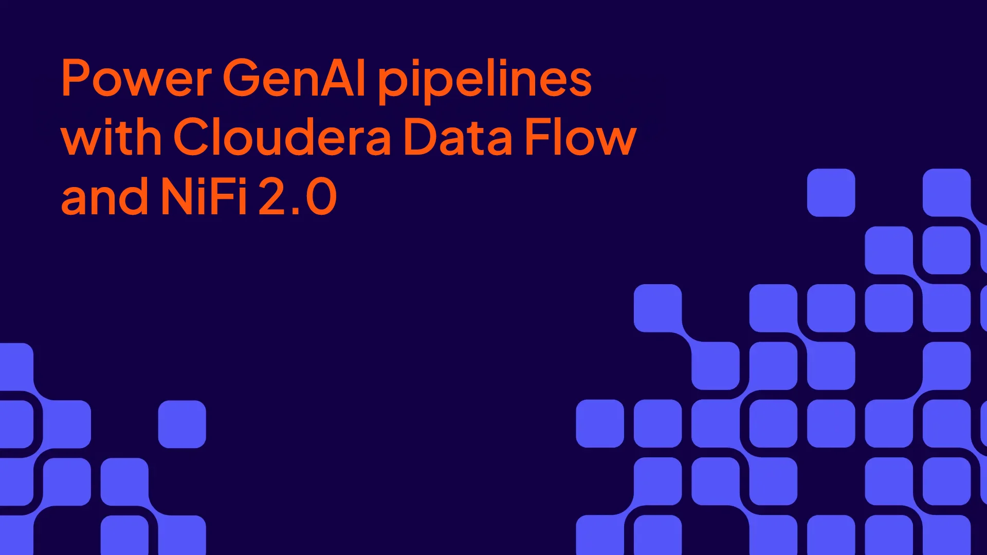 thumbnail for Power GenAI pipelines with Data Flow video